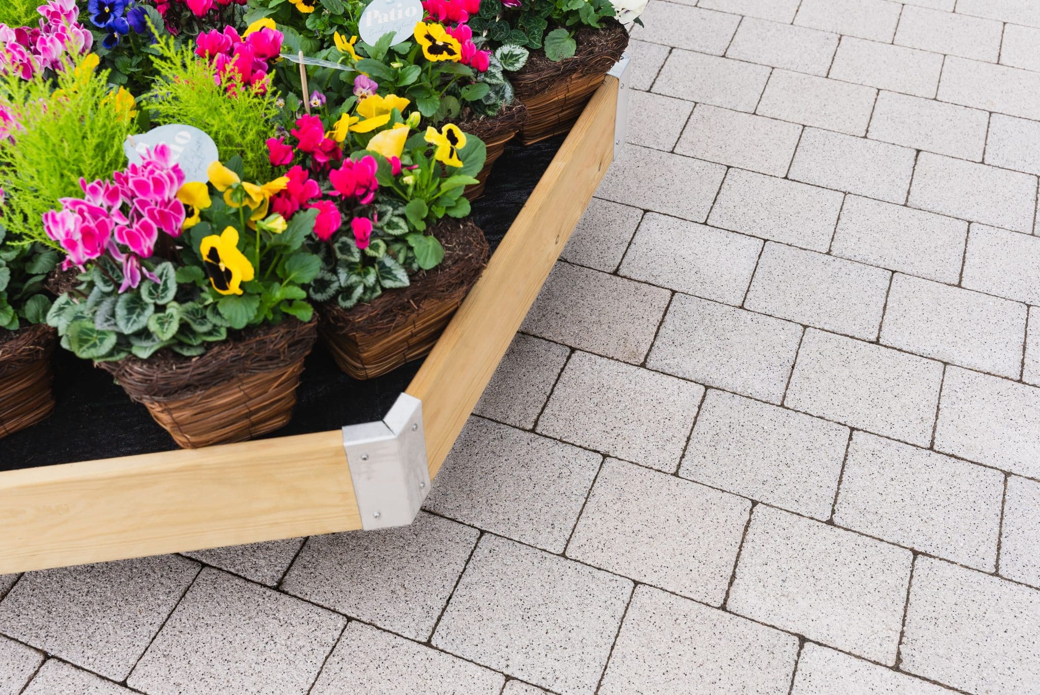Sienna 50mm Duo Silver Block Paving - Reynolds Timber & Building Supplies