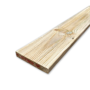 2.4m Tanalised Shallow Grooved Decking Board