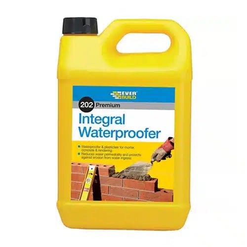 Everbuild 202 Integral Waterproofer 5L - Reynolds Timber & Building Supplies