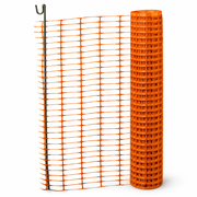 Barrier Fencing 1m x 50m Orange 120gsm
