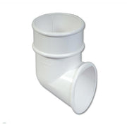 Round Downpipe Shoe White