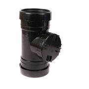 Soil Access Pipe Black 110mm
