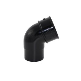 Round Downpipe 112.5° Offset Bend Black - Reynolds Timber & Building Supplies