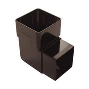 Square to Round Hopper Black