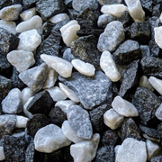 20mm Black Ice Decorative Stone