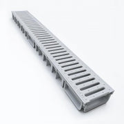 1m Shallow Channel Drain – Grey