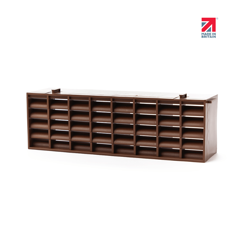 Brick Plastic Vent Brown - Reynolds Timber & Building Supplies