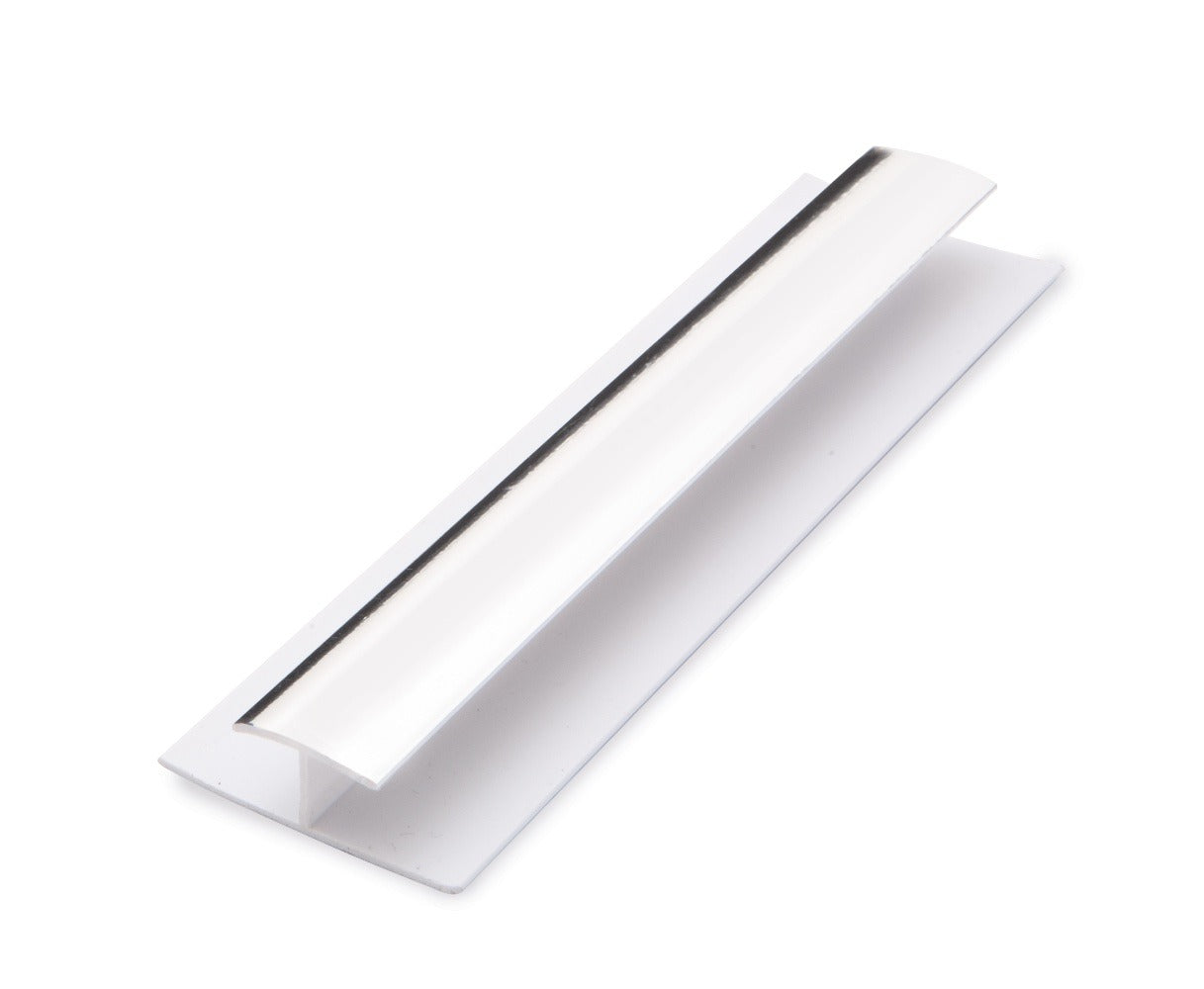 H Trim Chrome 10mm x 2.7m
