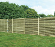 Slatted Fence Panel – European Style