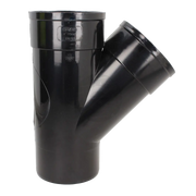 Soil 135° Double Socket Branch