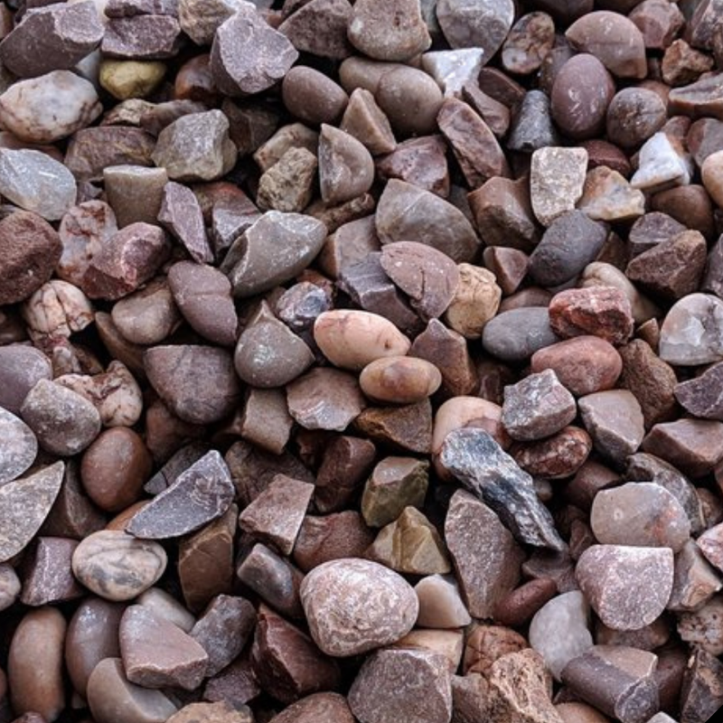 20mm Staffordshire Pink Stone