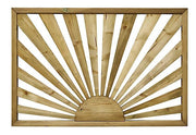 Sunburst Fence Panel (W)1.13m (H)0.76m - Reynolds Timber & Building Supplies