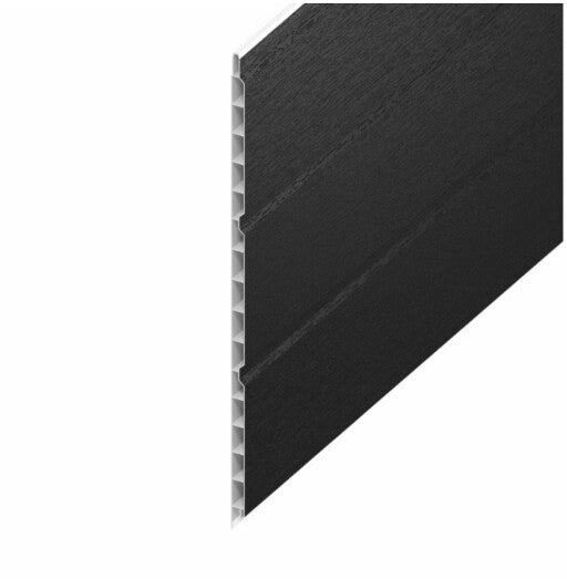 300mm Decopanel Hollow Soffit Black Ash