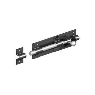 Tower Bolts 6" E/blk