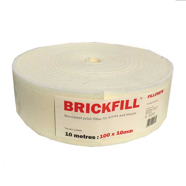 Brickfill 10m x 100mm Expansion Joint - Reynolds Timber & Building Supplies