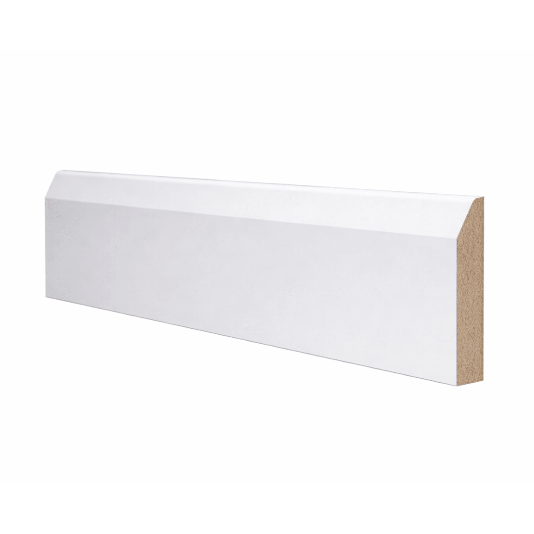 Chamfered MDF skirting – Primed - Reynolds Timber & Building Supplies