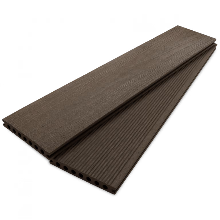 3.6m Dual Deck Composite Decking 143 x 22.5mm Oak/Walnut