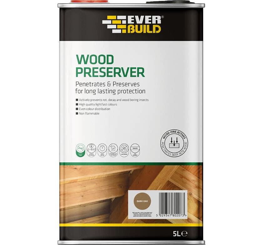 Wood Preserve Dark Oak 5L