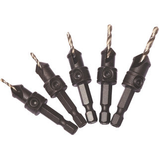 Dart Countersink Set 5pc
