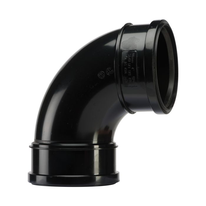 Soil 92.5° Single Socket Bend