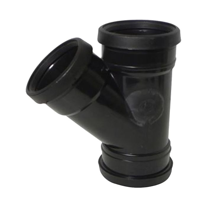 Soil 135° Triple Socket Branch