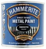 Hammerite Smooth Finish Black 250ml - Reynolds Timber & Building Supplies