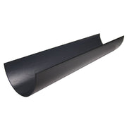 4m Deepflow Gutter Black
