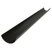 Half Round Gutter 4m Black