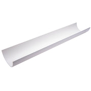 Half Round Gutter 4m White