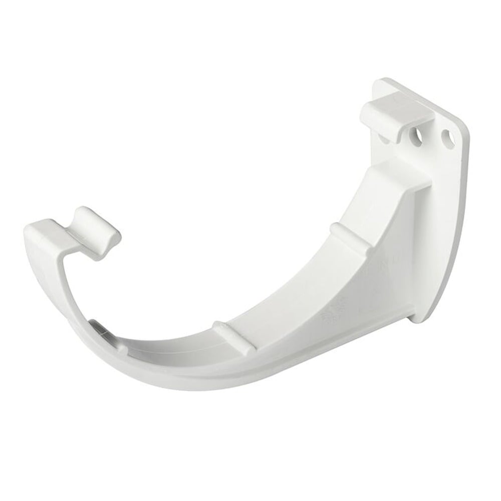 Half Round Fascia Bracket White
