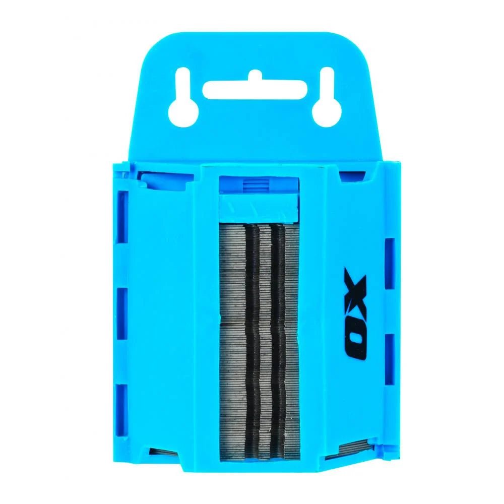 OX Pro Heavy Duty Knife Blades & Dispenser (100 Pack) - Reynolds Timber & Building Supplies