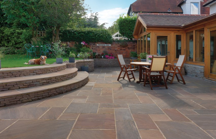 Raj Blend Sandstone Pavestone