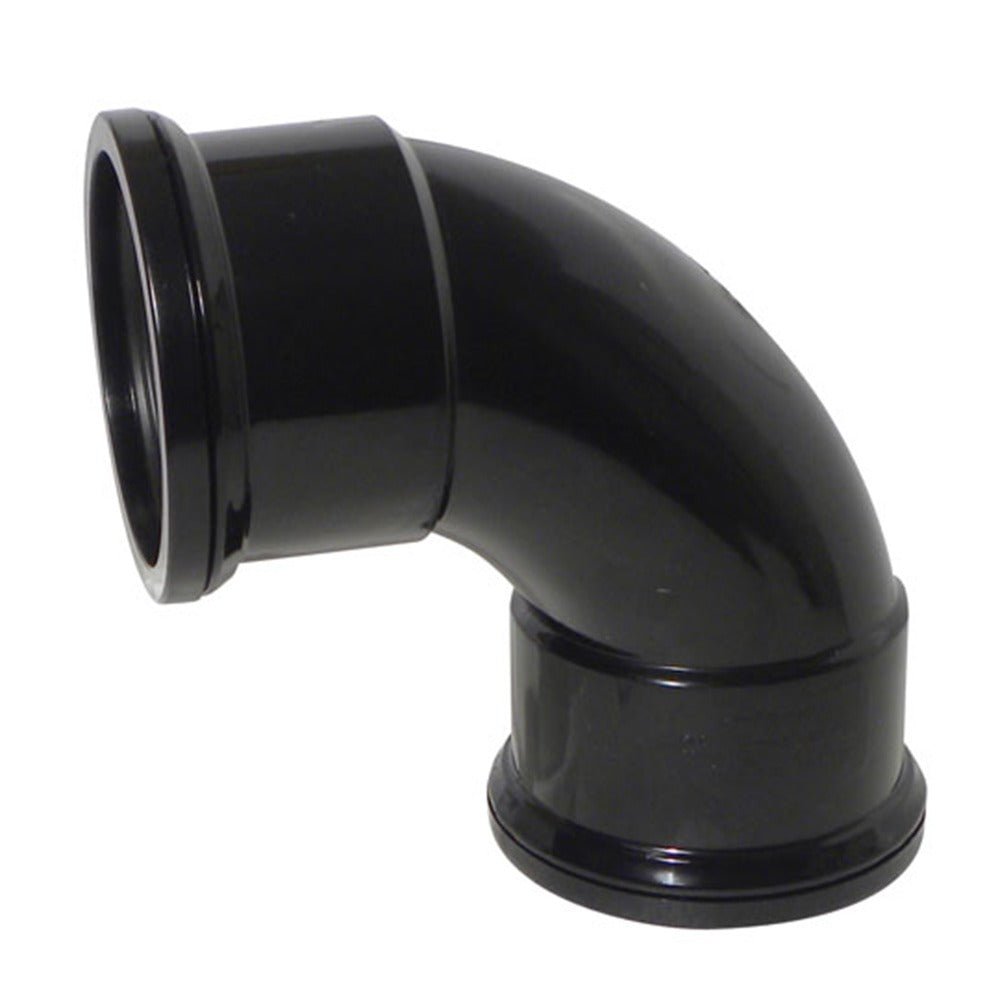 Soil 90° Double Socket Bend Black | Wirral – Reynolds Timber & Building ...