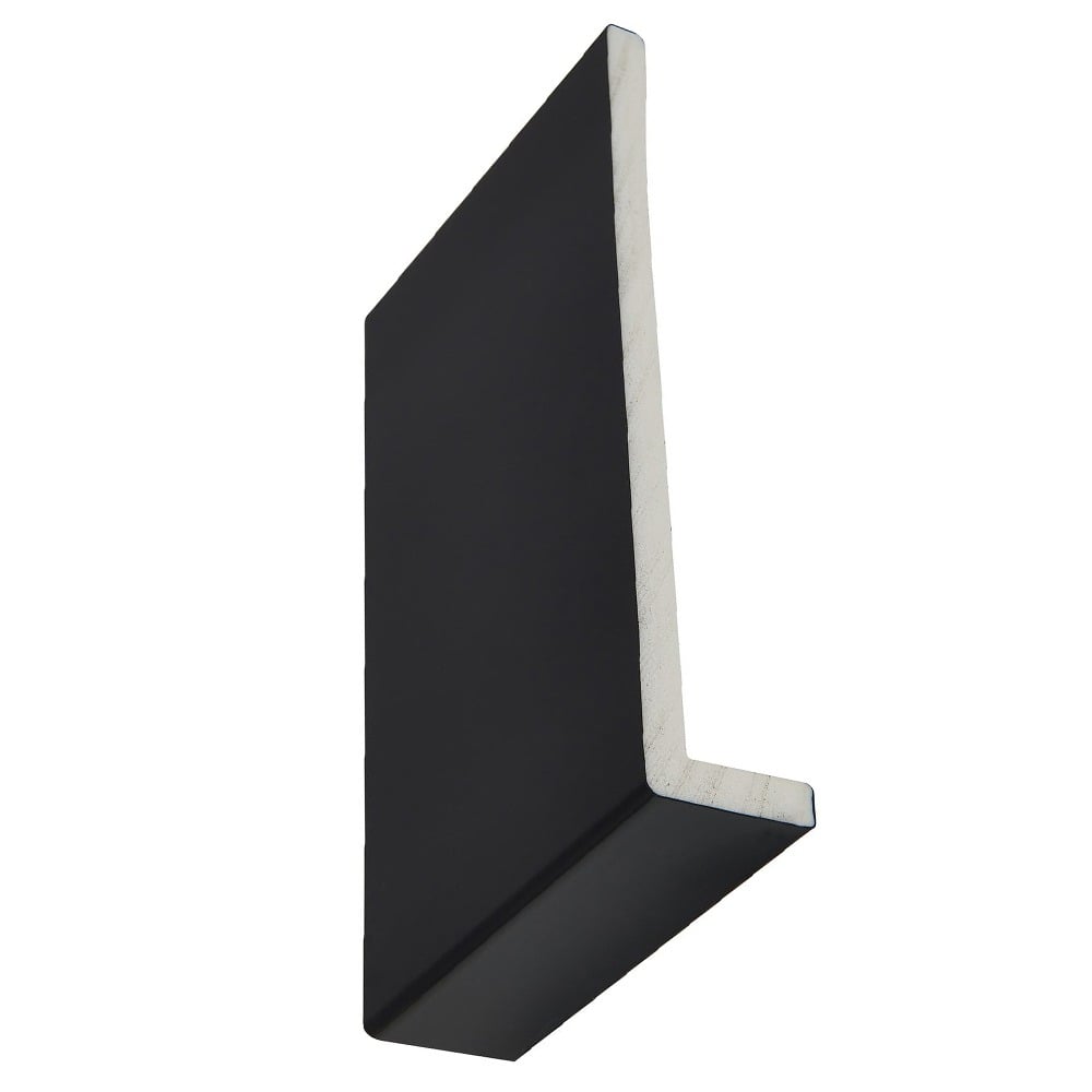 250mm Square Fascia Black 5m