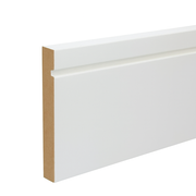 144mm Shadow Groove MDF Skirting – 4.4m