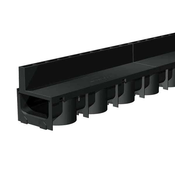 Slot Drain Channel 1m Black - Reynolds Timber & Building Supplies