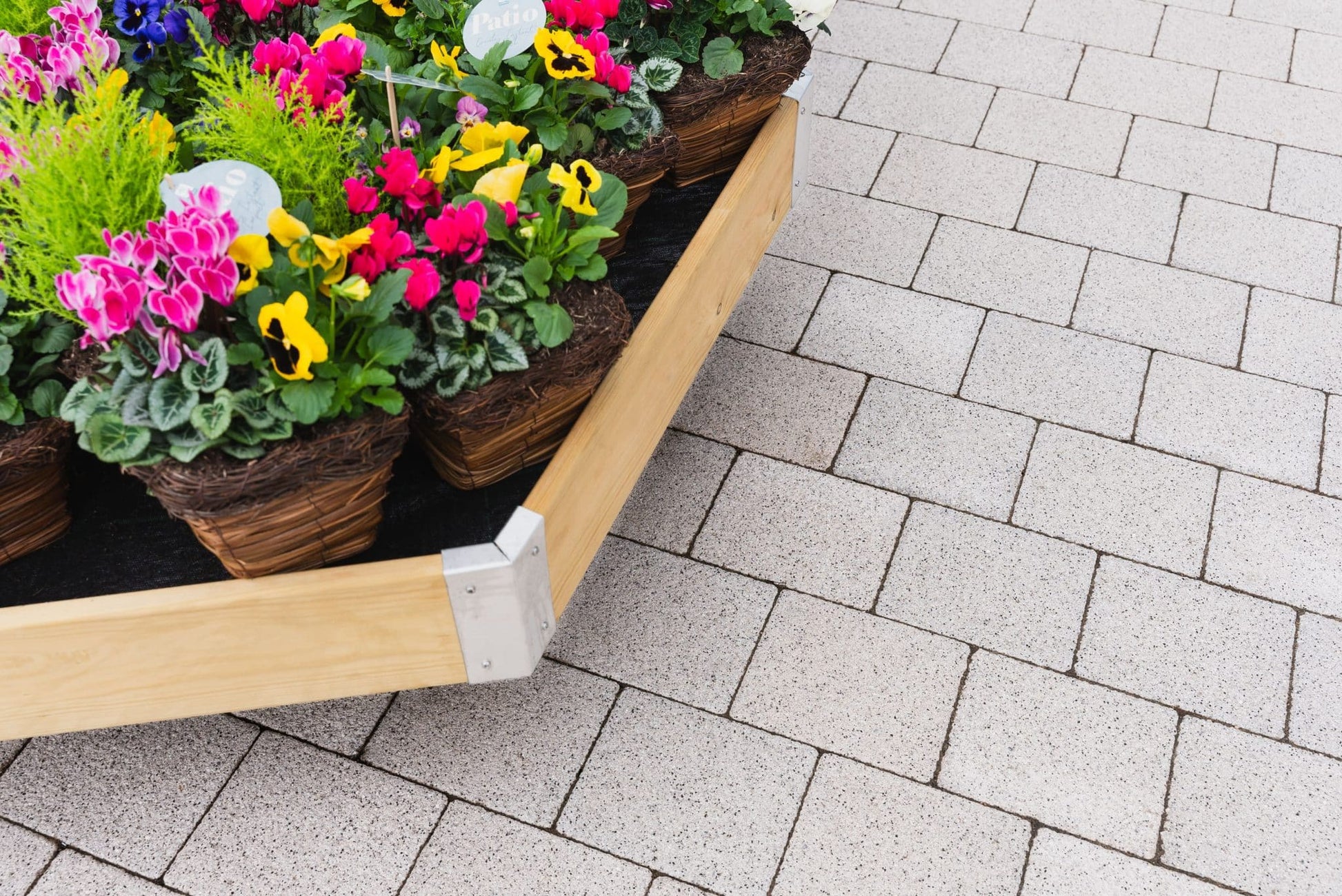 Sienna 50mm Duo Silver Block Paving - Reynolds Timber & Building Supplies
