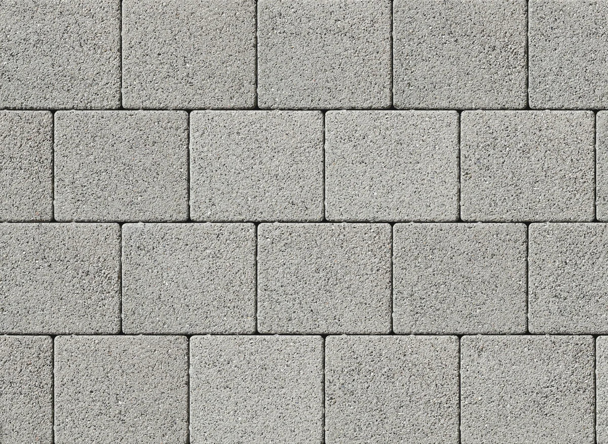 Sienna 50mm Duo Silver Block Paving