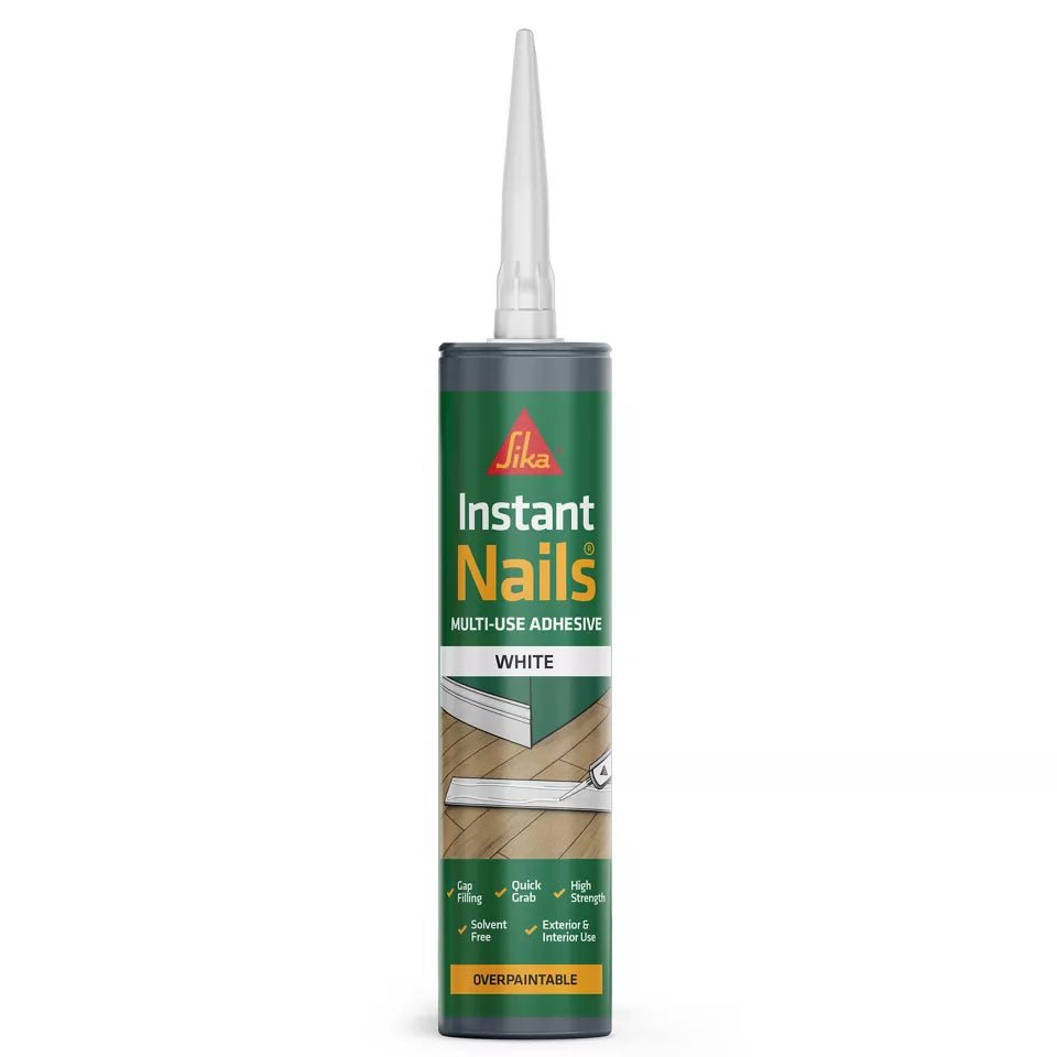 Sika Instant Nails White 290ml - Reynolds Timber & Building Supplies